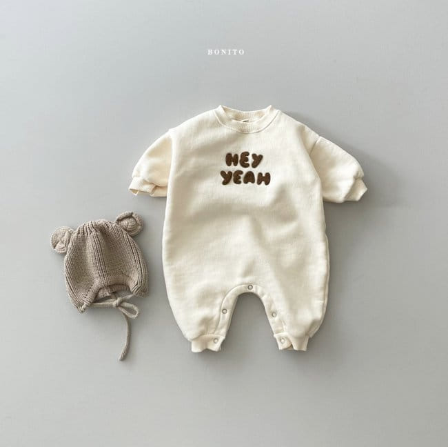 BONITO - Korean Children Fashion - #Kfashion4kids - Hey Bookle Embroidery Bodysuit - 7