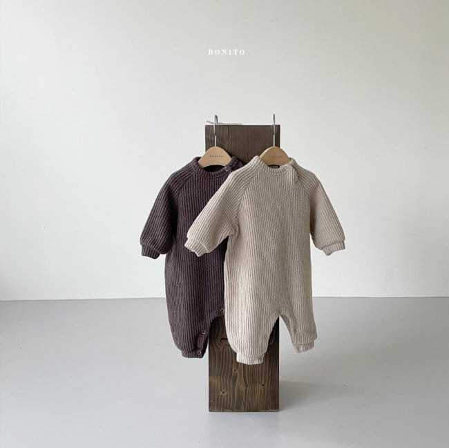BONITO - Korean Children Fashion - #Kfashion4kids - Rib Knit Bodysuit - 4