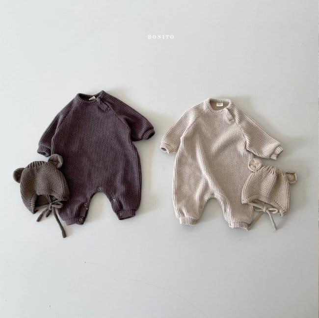 BONITO - Korean Children Fashion - #Kfashion4kids - Rib Knit Bodysuit - 6
