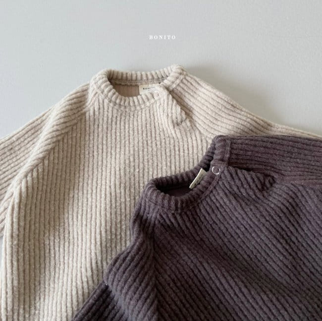 BONITO - Korean Children Fashion - #Kfashion4kids - Rib Knit Bodysuit - 9