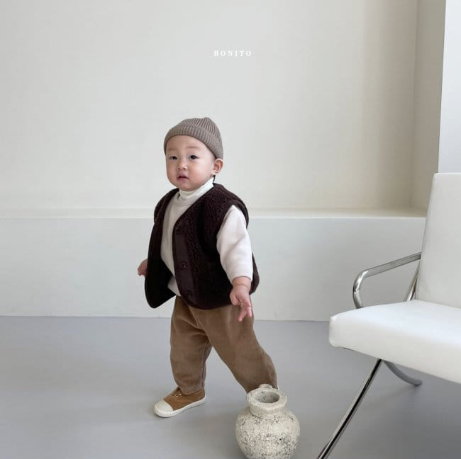 BONITO - Korean Children Fashion - #Kfashion4kids - Peach Turtleneck - 11