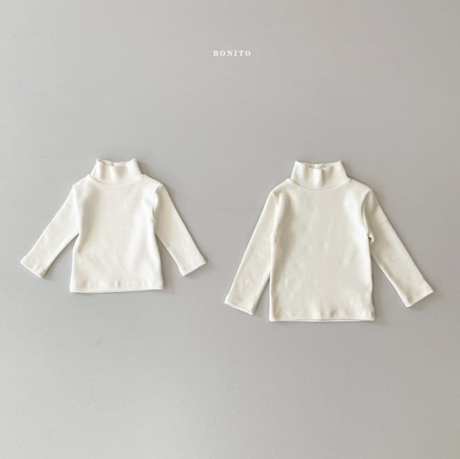 BONITO - Korean Children Fashion - #Kfashion4kids - Peach Turtleneck - 4