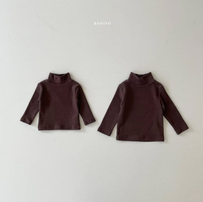 BONITO - Korean Children Fashion - #Kfashion4kids - Peach Turtleneck - 5