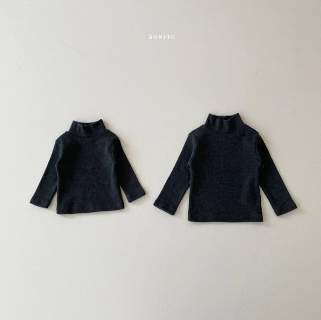 BONITO - Korean Children Fashion - #Kfashion4kids - Peach Turtleneck - 6