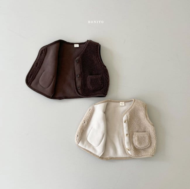 BONITO - Korean Children Fashion - #Kfashion4kids - Bebe Dumble Tofu Vest - 6