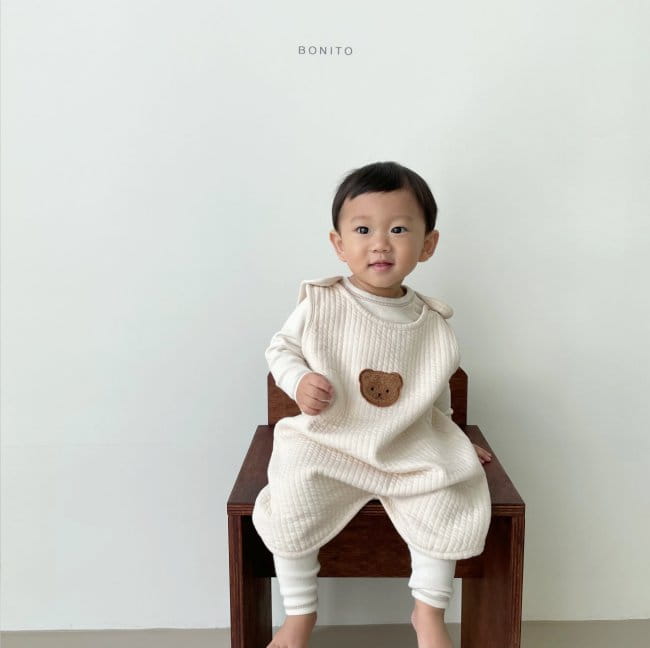 BONITO - Korean Children Fashion - #Kfashion4kids - Good Night Sleep Vest - 11