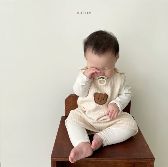 BONITO - Korean Children Fashion - #Kfashion4kids - Good Night Sleep Vest - 12