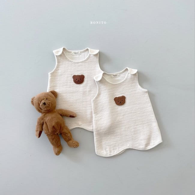 BONITO - Korean Children Fashion - #Kfashion4kids - Good Night Sleep Vest - 2