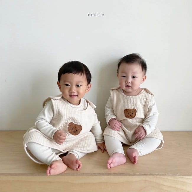 BONITO - Korean Children Fashion - #Kfashion4kids - Good Night Sleep Vest - 9