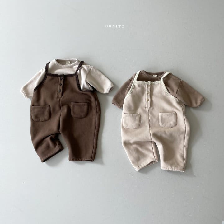 BONITO - Korean Children Fashion - #Kfashion4kids - Bebe Fleece Overall - 2