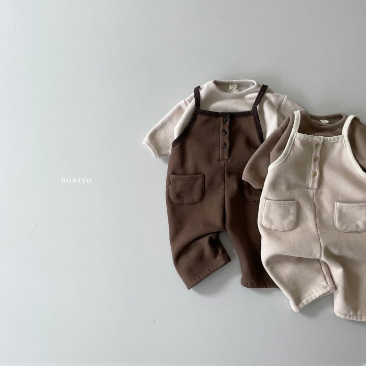 BONITO - Korean Children Fashion - #Kfashion4kids - Kid Fleece Overall - 3