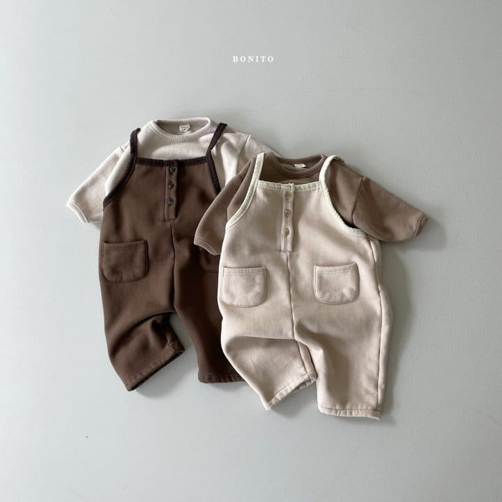 BONITO - Korean Children Fashion - #Kfashion4kids - Kid Fleece Overall - 4