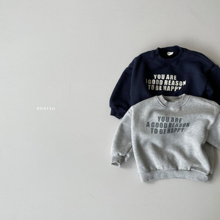 BONITO - Korean Children Fashion - #Kfashion4kids - Bebe Happy Sweatshirt - 5