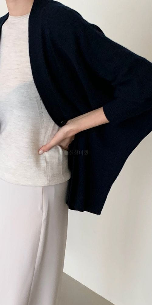BOWEN - Korean Children Fashion - #Kfashion4kids - Whole Gament Wool ER Cardigan - 3