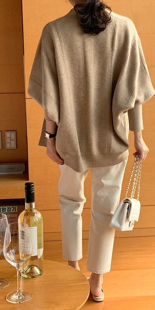 BOWEN - Korean Children Fashion - #Kfashion4kids - Whole Gament Wool ER Cardigan - 4