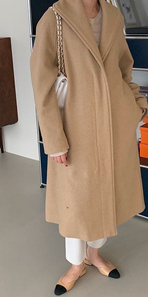 BOWEN - Korean Children Fashion - #Kfashion4kids - Er Shawl Coat - 2