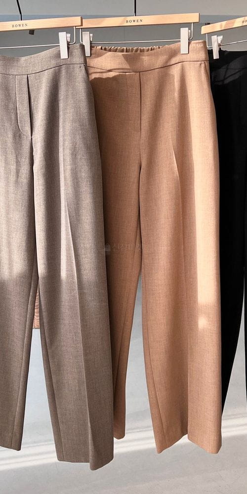 BOWEN - Korean Children Fashion - #Kfashion4kids - Row Banding Fleece Pants