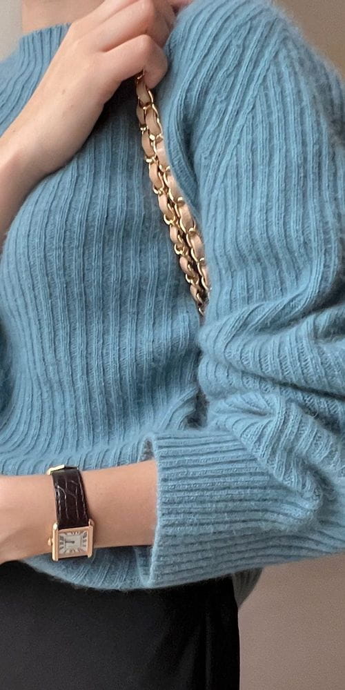 BOWEN - Korean Children Fashion - #Kfashion4kids - Whole Gament Rib Volume Knit Top - 9