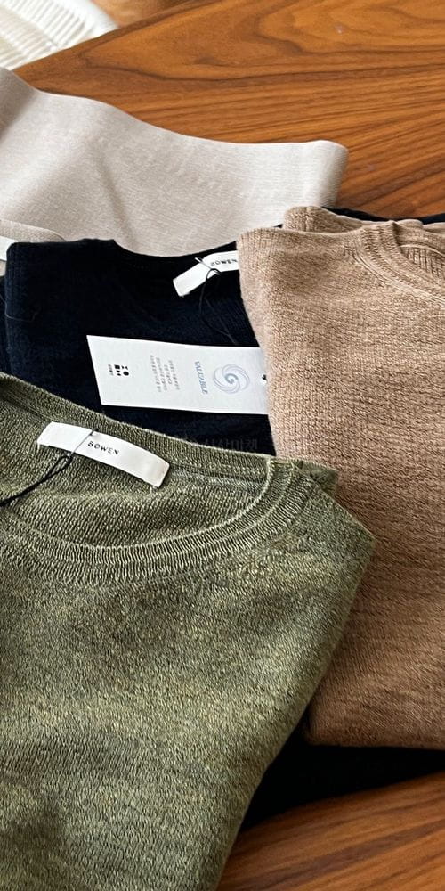 BOWEN - Korean Children Fashion - #Kfashion4kids - Bena Knit - 3