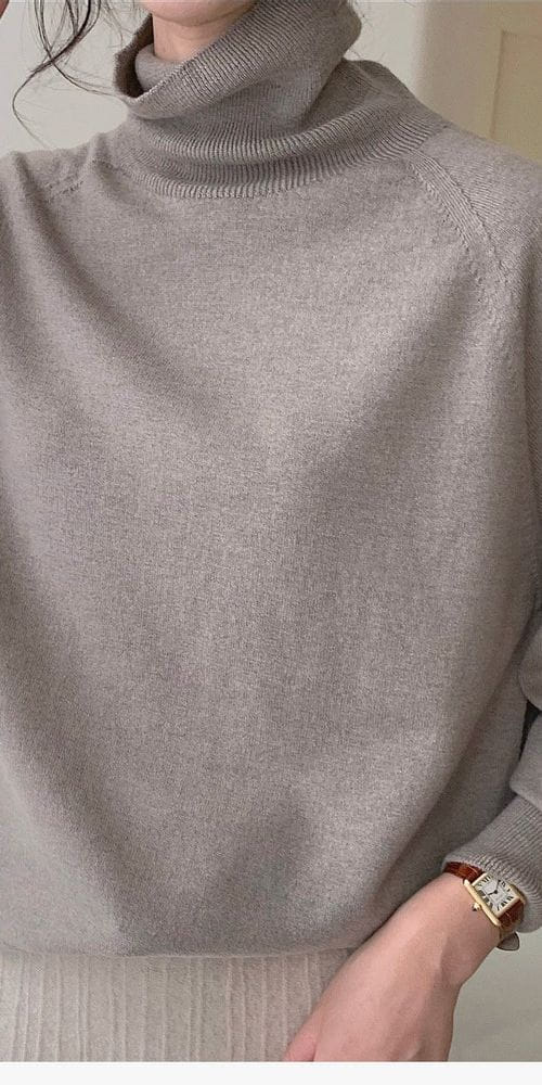 BOWEN - Korean Children Fashion - #Kfashion4kids - Whole Gament Er Turtleneck Tee - 3