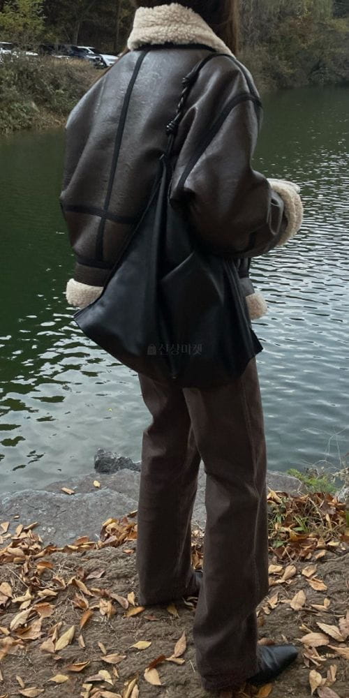BREATHE - Korean Children Fashion - #Kfashion4kids - House Leather Jacket - 2