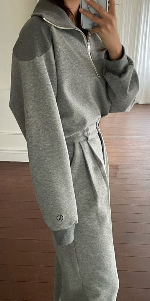 BREATHE - Korean Children Fashion - #Kfashion4kids - Patch Zip-up Sweatshirt - 11