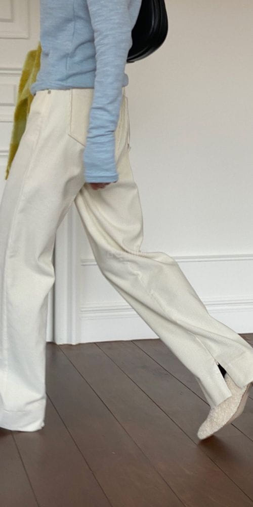 BREATHE - Korean Children Fashion - #Kfashion4kids - Corduroy Pants - 4