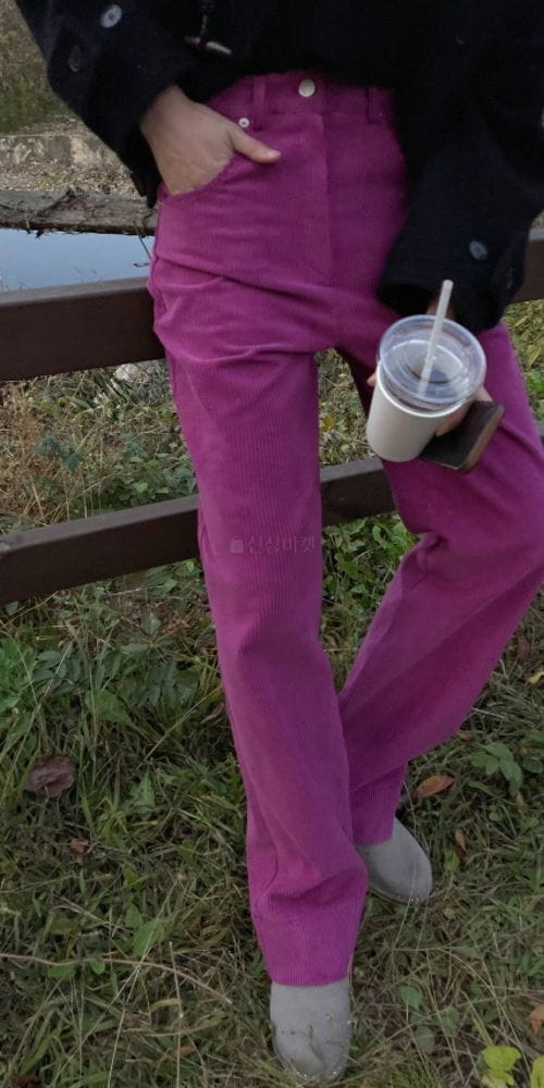 BREATHE - Korean Children Fashion - #Kfashion4kids - Corduroy Pants - 6