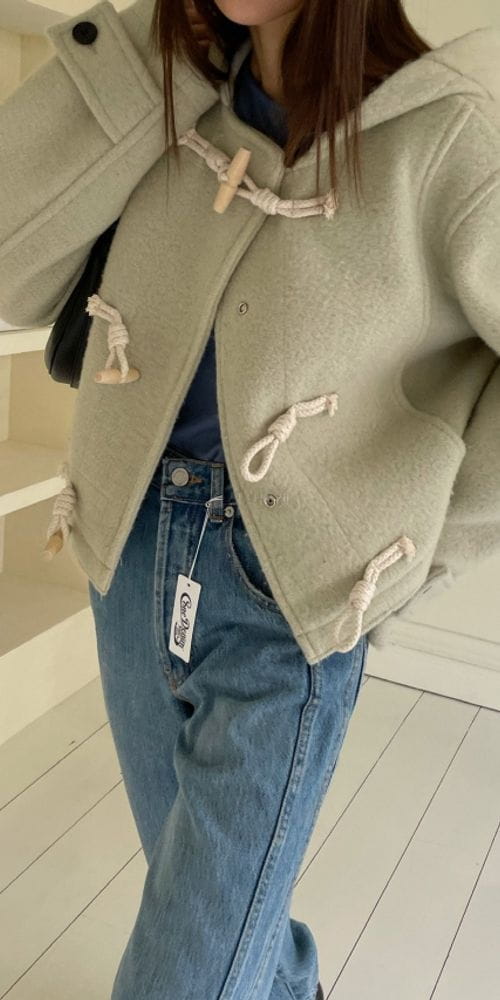 BREATHE - Korean Children Fashion - #Kfashion4kids - Alpaca Double Coat - 12