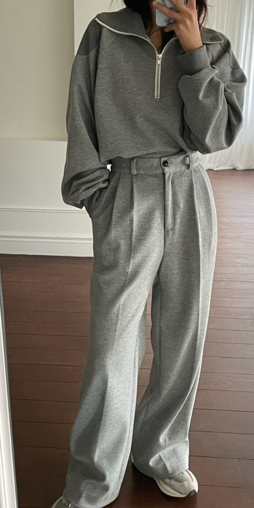 BREATHE - Korean Children Fashion - #Kfashion4kids - Fleece Buntto Pants - 7