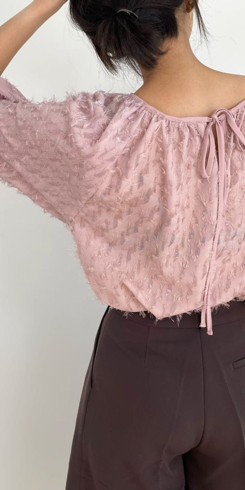 BROWNS - Korean Children Fashion - #Kfashion4kids - Party Shirring Blouse - 2