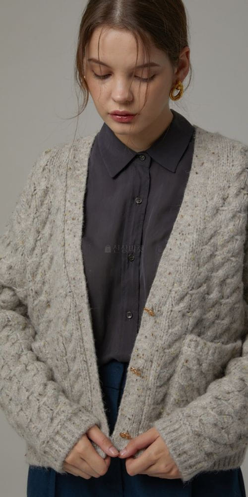 BROWNS - Korean Children Fashion - #Kfashion4kids - Twist Cardigan - 4