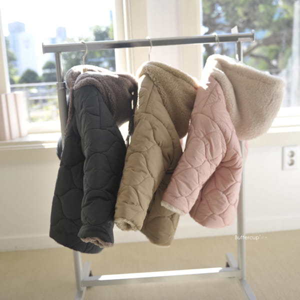 BUTTERCUP - Korean Children Fashion - #Kfashion4kids - Hori Bear Reversible Padding Jumper