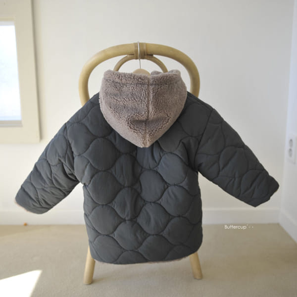 BUTTERCUP - Korean Children Fashion - #Kfashion4kids - Hori Bear Reversible Padding Jumper - 10