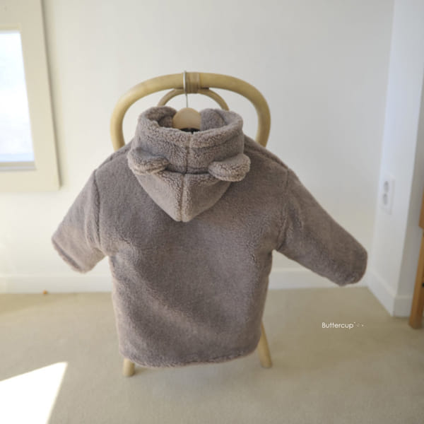 BUTTERCUP - Korean Children Fashion - #Kfashion4kids - Hori Bear Reversible Padding Jumper - 11