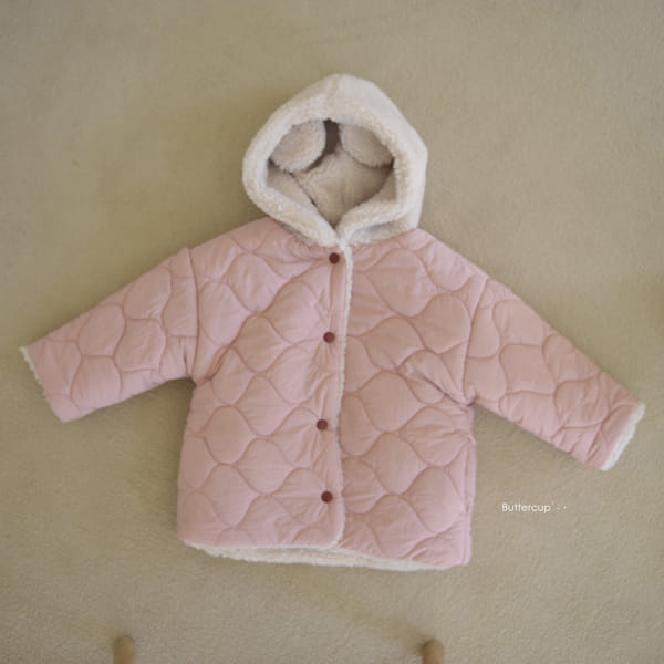 BUTTERCUP - Korean Children Fashion - #Kfashion4kids - Hori Bear Reversible Padding Jumper - 2