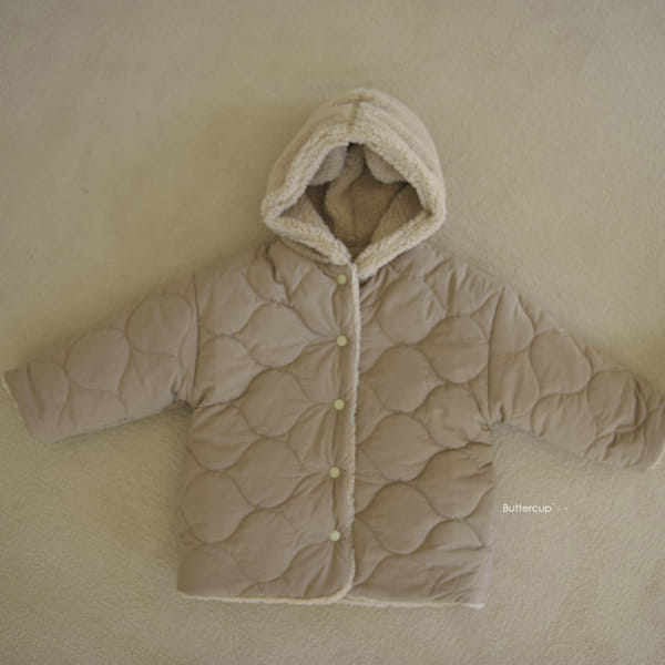 BUTTERCUP - Korean Children Fashion - #Kfashion4kids - Hori Bear Reversible Padding Jumper - 5