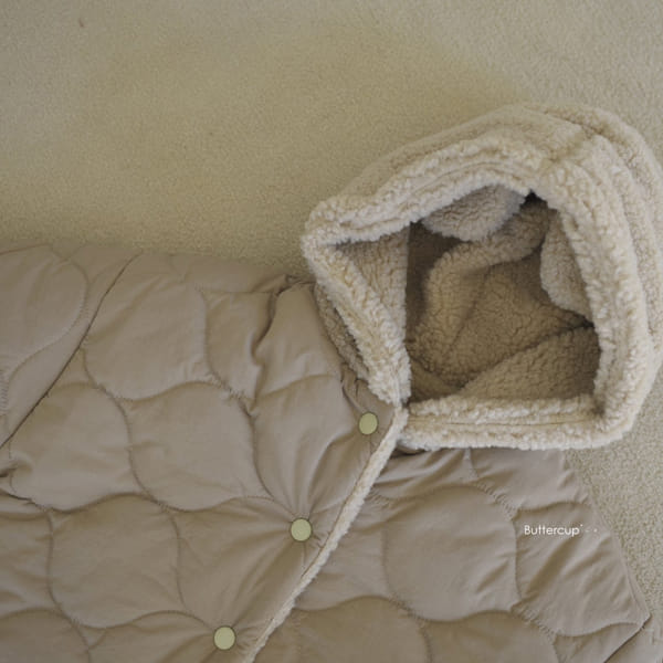 BUTTERCUP - Korean Children Fashion - #Kfashion4kids - Hori Bear Reversible Padding Jumper - 6