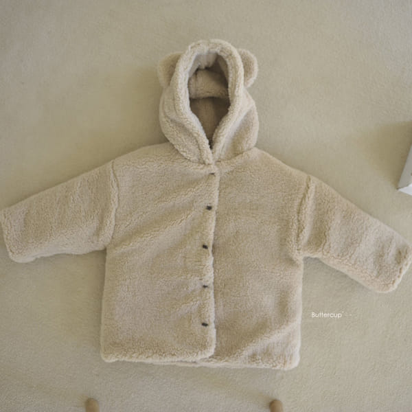 BUTTERCUP - Korean Children Fashion - #Kfashion4kids - Hori Bear Reversible Padding Jumper - 7