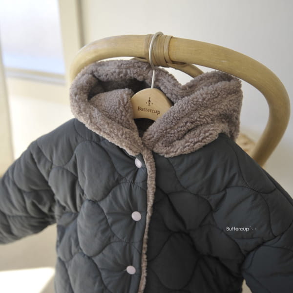 BUTTERCUP - Korean Children Fashion - #Kfashion4kids - Hori Bear Reversible Padding Jumper - 9