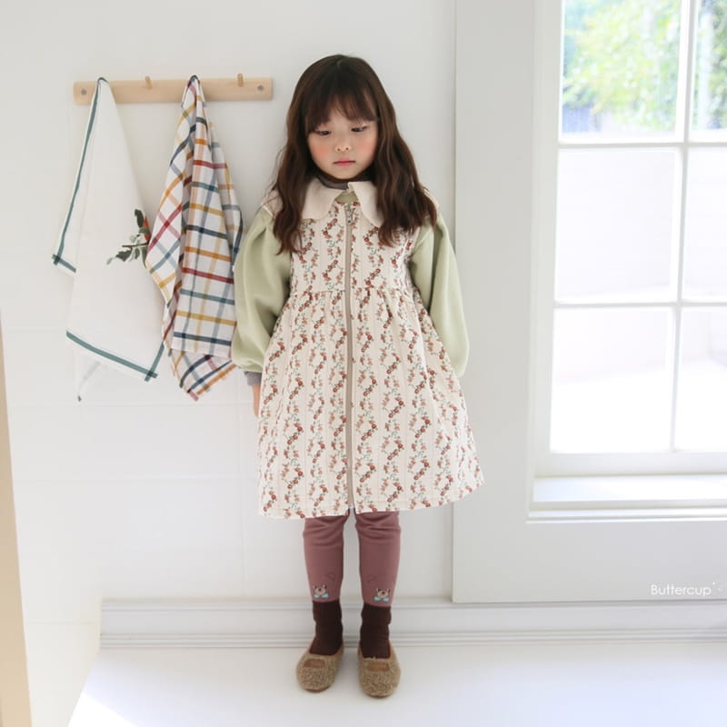 BUTTERCUP - Korean Children Fashion - #Kfashion4kids - Bear Bear Leggings - 10