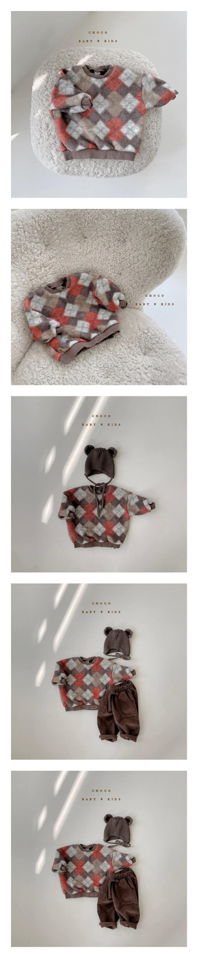 CHOCO BEBE - Korean Children Fashion - #Kfashion4kids - Tami Fleece Sweatshirt