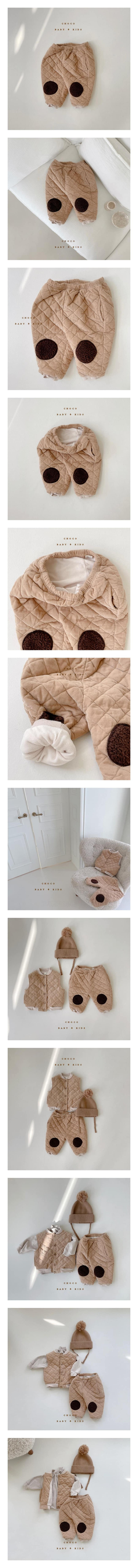 CHOCO BEBE - Korean Children Fashion - #Kfashion4kids - Norten Quilting Pants