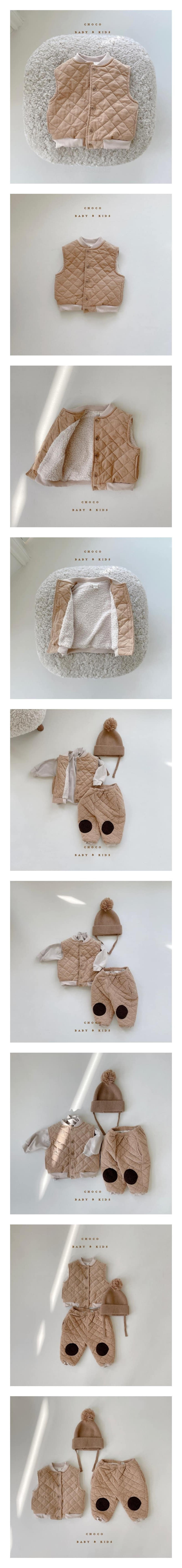 CHOCO BEBE - Korean Children Fashion - #Kfashion4kids - Norten Quilting Vest