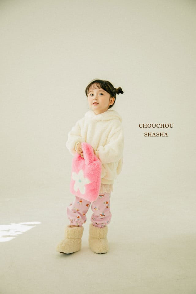 CHOUCHOU SHASHA - Korean Children Fashion - #Kfashion4kids - Flower Fluffy Bag - 4