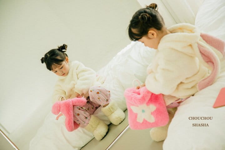 CHOUCHOU SHASHA - Korean Children Fashion - #Kfashion4kids - Flower Fluffy Bag - 5