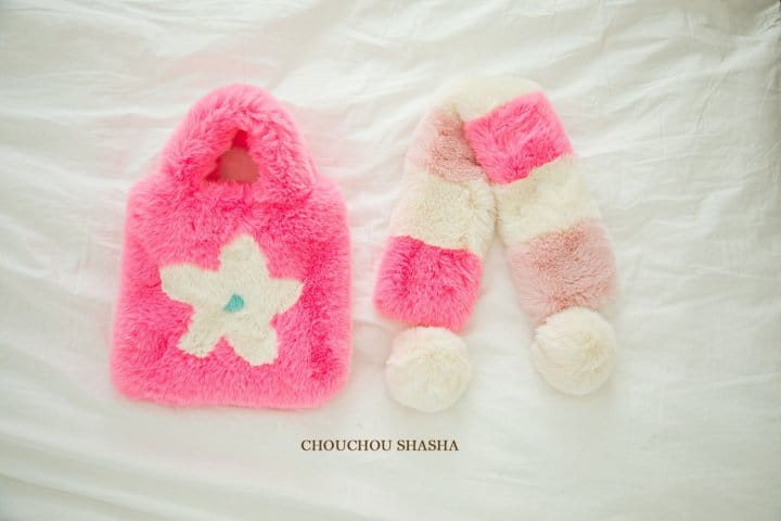 CHOUCHOU SHASHA - Korean Children Fashion - #Kfashion4kids - Flower Fluffy Bag - 7