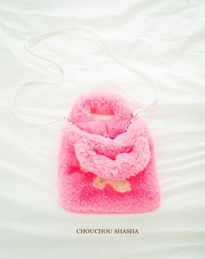CHOUCHOU SHASHA - Korean Children Fashion - #Kfashion4kids - Flower Fluffy Bag - 8