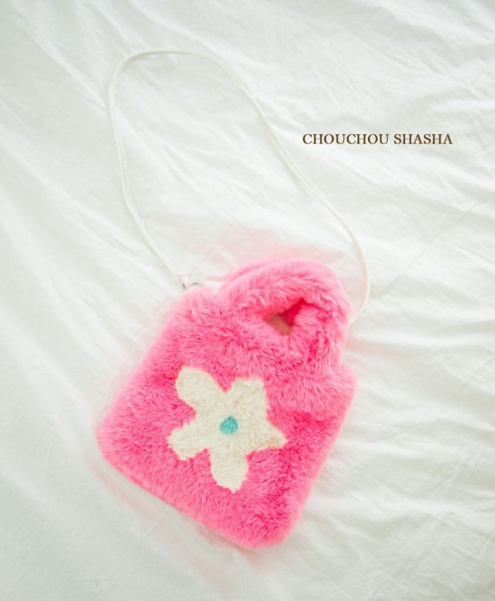 CHOUCHOU SHASHA - Korean Children Fashion - #Kfashion4kids - Flower Fluffy Bag - 9