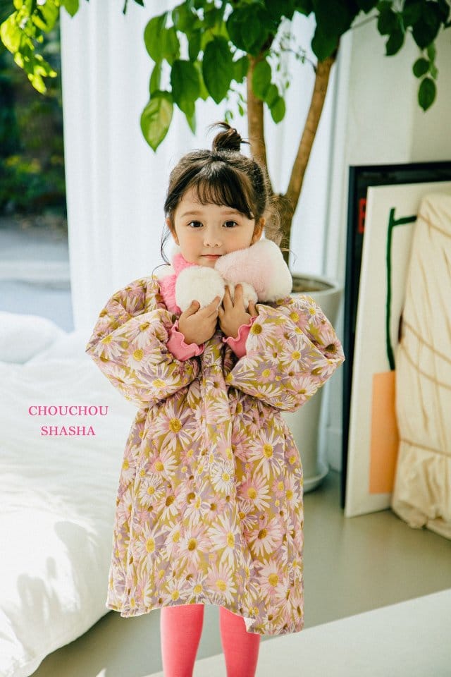 CHOUCHOU SHASHA - Korean Children Fashion - #Kfashion4kids - Bell Fluffy Muffler - 4